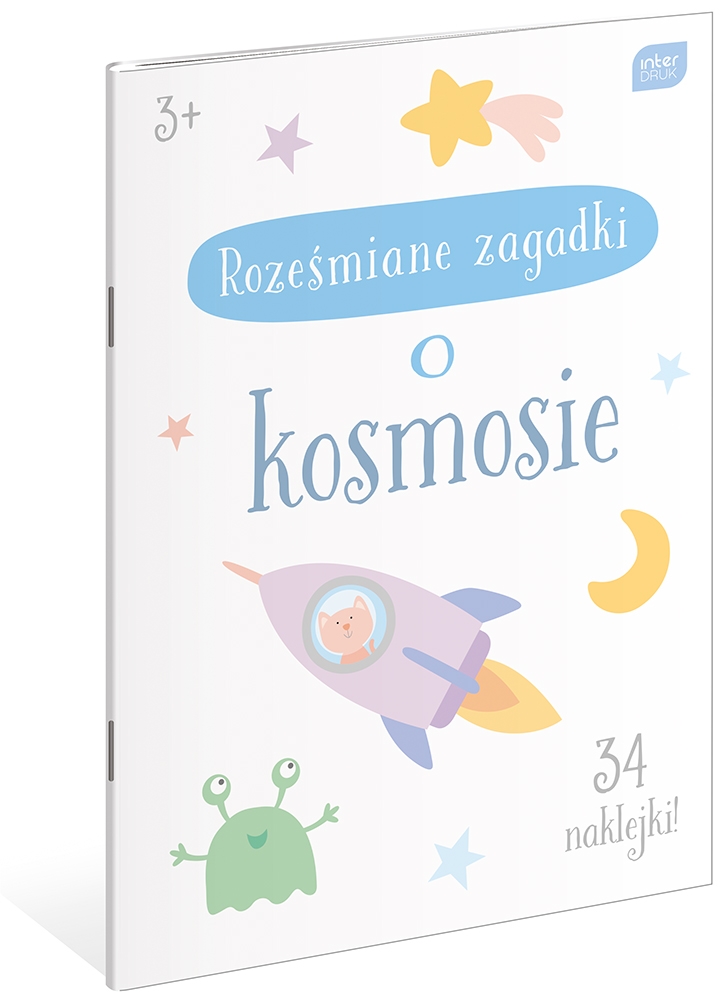 Kolorowanka A4/16 z naklejkami - Roześmiana Zaga interdruk